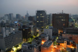 Early morning view NE from the Nagoya Hilton