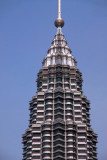 Top of one of the Petronas Towers