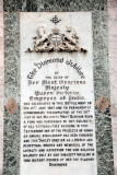 Queen Victorias Diamond Jubiliee plaque