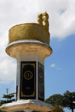 Monument in the form of Malay royal headwear