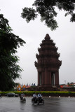 Independence Monument, rainy season
