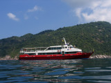 Seatran Discovery ferry, our dive boat, Ko Tau