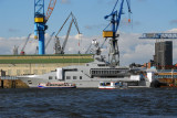 Charles Simonyis superyacht Skat (project 9906), Port of Hamburg, 9906