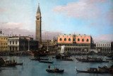 Antonio Canaletto (1697-1765) Piazzetta & Riva Degli Schiavoni, Venezia