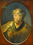 Rembrandt - Portrait of a man in oriental costume - Brustbild eines Mannes in orientalischem Kostm