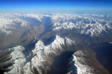 Karakorum Range (36 44N/75 55E) looking west near the Pakistan-Afghanistan-China meeting point