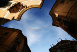 Circumzenithal arc over Sant'Ignazio Rome #3