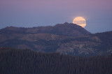 Moonrise over Mt Elwell I