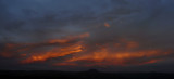 Buttes sunset 21Sept07 Pan 2 shots