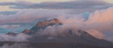 Sierra Buttes Storm Clearing 23 Sept 07 Pano 2 shots