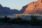 Early morning fog on the Colorado River at The Portal