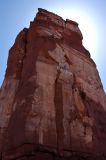 Ridge photo: climbers on the monolith