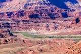 Distant view of the potash mine railroad track used in the movie Spacehunter