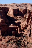 Close-up view of the east side of Jackson Butte