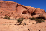 Cave and garden