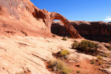 Corona Arch as seen from below Bow Tie Arch (people give scale)