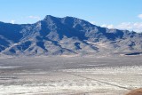 Eight shorelines of Lake Bonneville on the mountain slopes