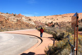 Trail to Delicate Arch Viewpoint starts here