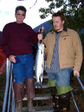 Grandpa and Grandsons First Salmon