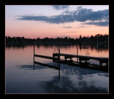 Pastel-colored evening