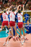 FIVB Volleyball game, World League 2006, Poland vs Serbia
