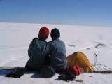looking over the bay