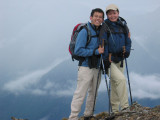 top of Sentry Mountain (taken by Steve Ogle)