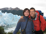 by Glaciar Perito Moreno