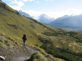above Lago Paine
