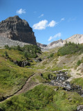 stream on the way to Cirque Peak