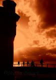 Byron Bay, Australia lighthouse silhouette