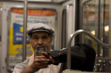 Man on Metro