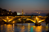 Seine at night