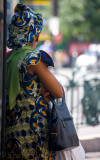 African woman at Monmartre
