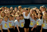 Maria SHARAPOVA (RUS) and Ballkids