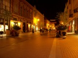 walking the streets of Szeged after church