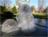 Christchurch Town Hall Fountain.