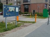 Site of the Fhrerbunker; Hitler Killed Himself Approximately Below that Green Container Is