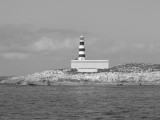 Passing a Lighthouse en route to Formentera (22/7)