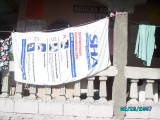 laundry hanging up to dry