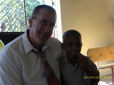 Pastor Jon and a new friend