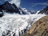 Glacier Blanc and Barre de Ecrin