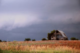 Storm Clouds with Barn