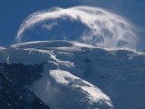 Cloud over Dme du Goter, Mont Blanc