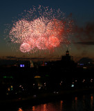 Fireworks over the Kremlin
