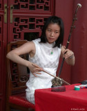 Shen Qi jouant du Erhu