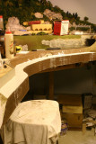 Upright view of pour