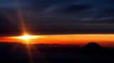 sunrise over Rainier