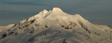 glacier peak at dusk