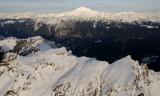 foggy peak and Glacier peak